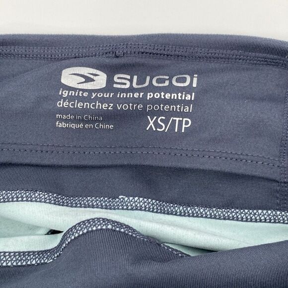 Sugoi Ignite Running Athletic Tights Leggings Coal Blue/ Ice Blue XS - Picture 9 of 11